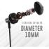 Hifuture MI5 Semi-In-ear USB-C Wired Earphones with Mic, Hi-Res Sound, Black